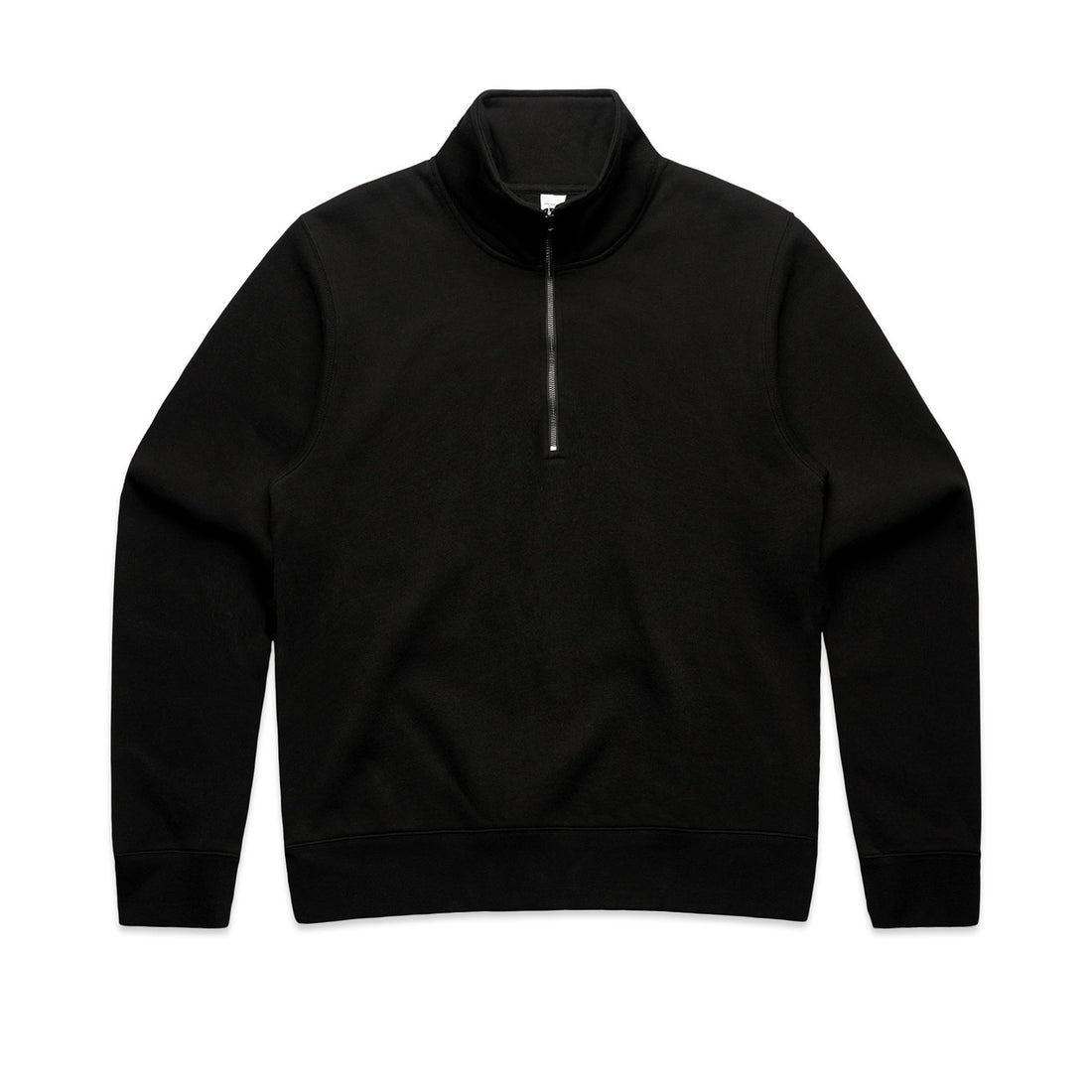 Wo's Stencil Half Zip Crew 4125 - Black