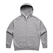 Wo's Relax Zip Hood 4162 - Grey Marle