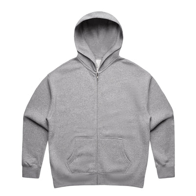Wo's Relax Zip Hood 4162 - Grey Marle