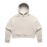 Wo's Relax Crop Hood 4168 - Bone