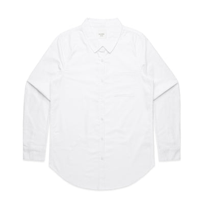 Wo's Oxford Shirt 4401 - White
