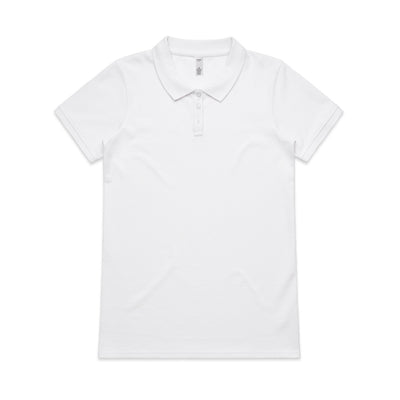 Wo's Pique Polo 4411 - White