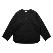 Wo's Quilted Jacket 4525 - Black