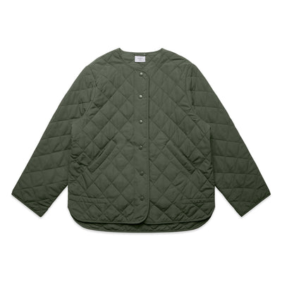 Wo's Quilted Jacket 4525 - Cypress