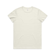Wo's Maple Active Blend Tee 4610 - Ecru