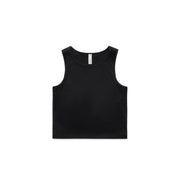 Wo's Active Crop Tank 4642 - Black