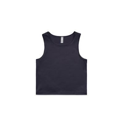 Wo's Active Crop Tank 4642 - Ink Blue