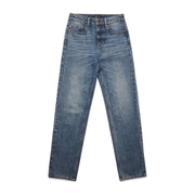 Wo's Straight Jeans 4830 - Washed Blue
