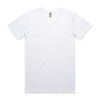 Staple V Neck Tee 5001V - White