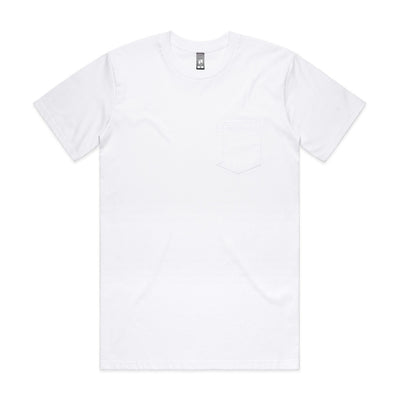 Classic Pocket Tee 5027 - White