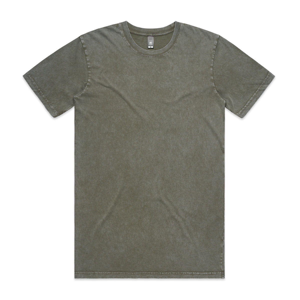Staple Stone Wash Tee 5040 - Moss Stone