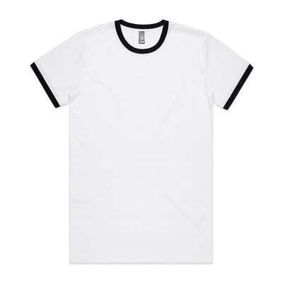 Staple Ringer Tee 5053 - White/Black