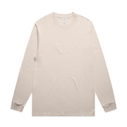 Block L/S Tee 5054 - Bone