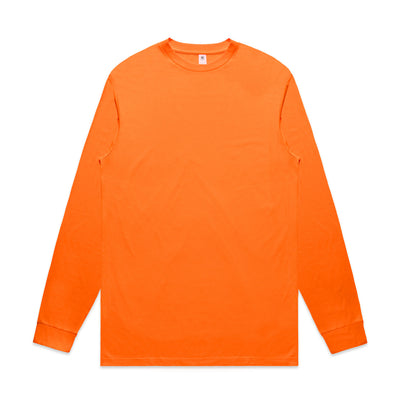 Block Safety L/S Tee 5054F - Safety Orange