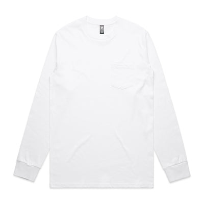 Classic Pocket L/S Tee 5072 - White