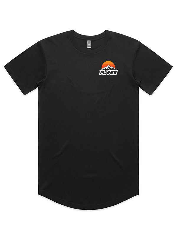 Mountain Curve Tee - customfieldsforall