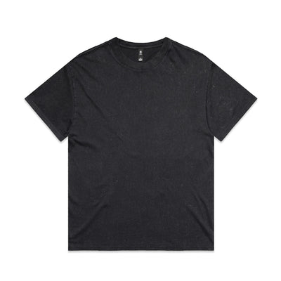 Stone Wash Heavy Tee 5085 - Black Stone