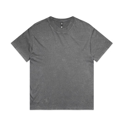 Stone Wash Heavy Tee 5085 - Coal Stone