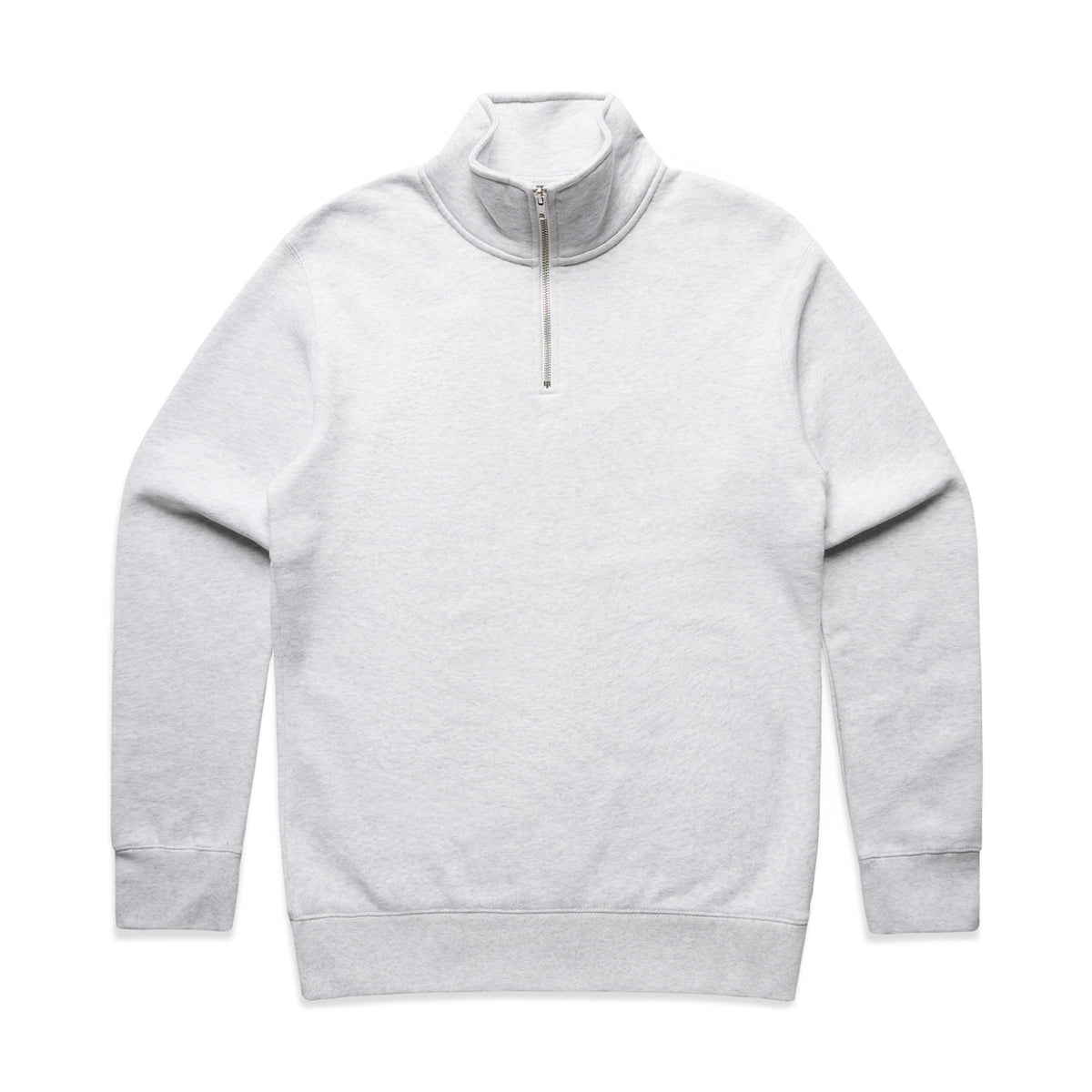 Stencil Half Zip Crew 5125 - White Marle