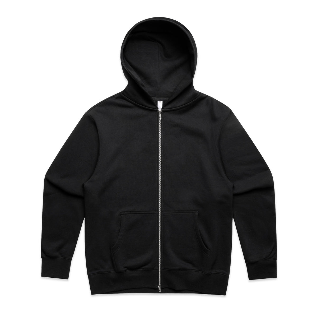 Heavy Zip Hood 5148 - Black