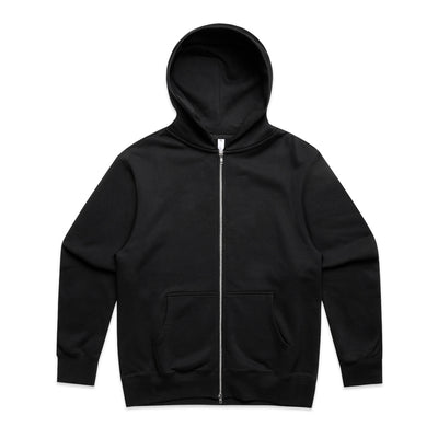 Heavy Zip Hood 5148 - Black