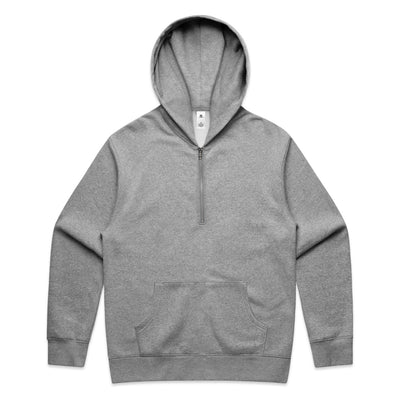 Relax Half Zip Hood 5164 - Grey Marle