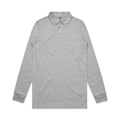 Chad L/S Polo 5404 - Grey Marle