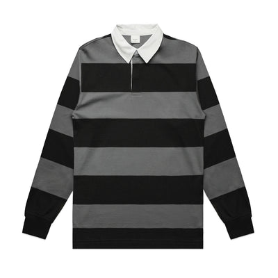 Rugby Stripe 5416 - Black/Shadow
