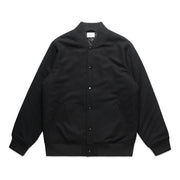 Felt Bomber Jacket 5512 - Black