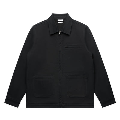 Canvas Heavy Jacket 5527 - Black