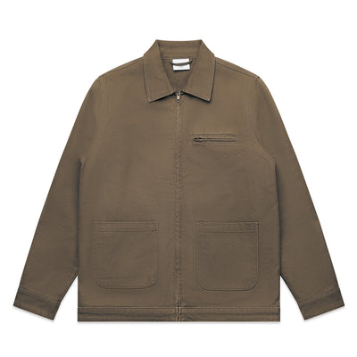 Canvas Heavy Jacket 5527 - Walnut