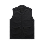 Canvas Heavy Vest 5528 - Black