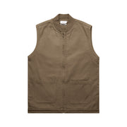 Canvas Heavy Vest 5528 - Walnut