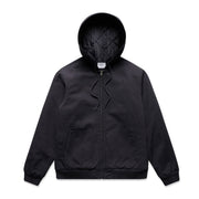 Canvas Bomber Hood Jacket 5532 - Ink Blue