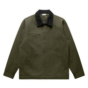 Canvas Cord Collar Jacket 5533 - Army