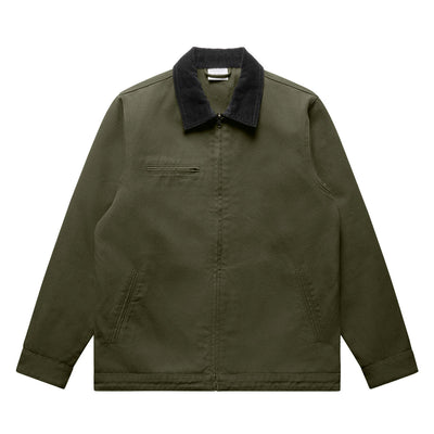 Canvas Cord Collar Jacket 5533 - Army