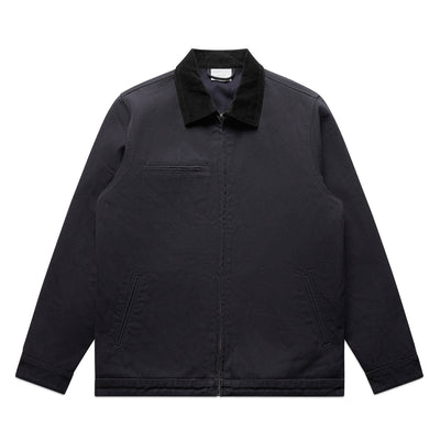 Canvas Cord Collar Jacket 5533 - Ink Blue