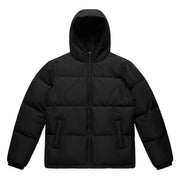 Hooded Puffer Jacket 5590 - Black
