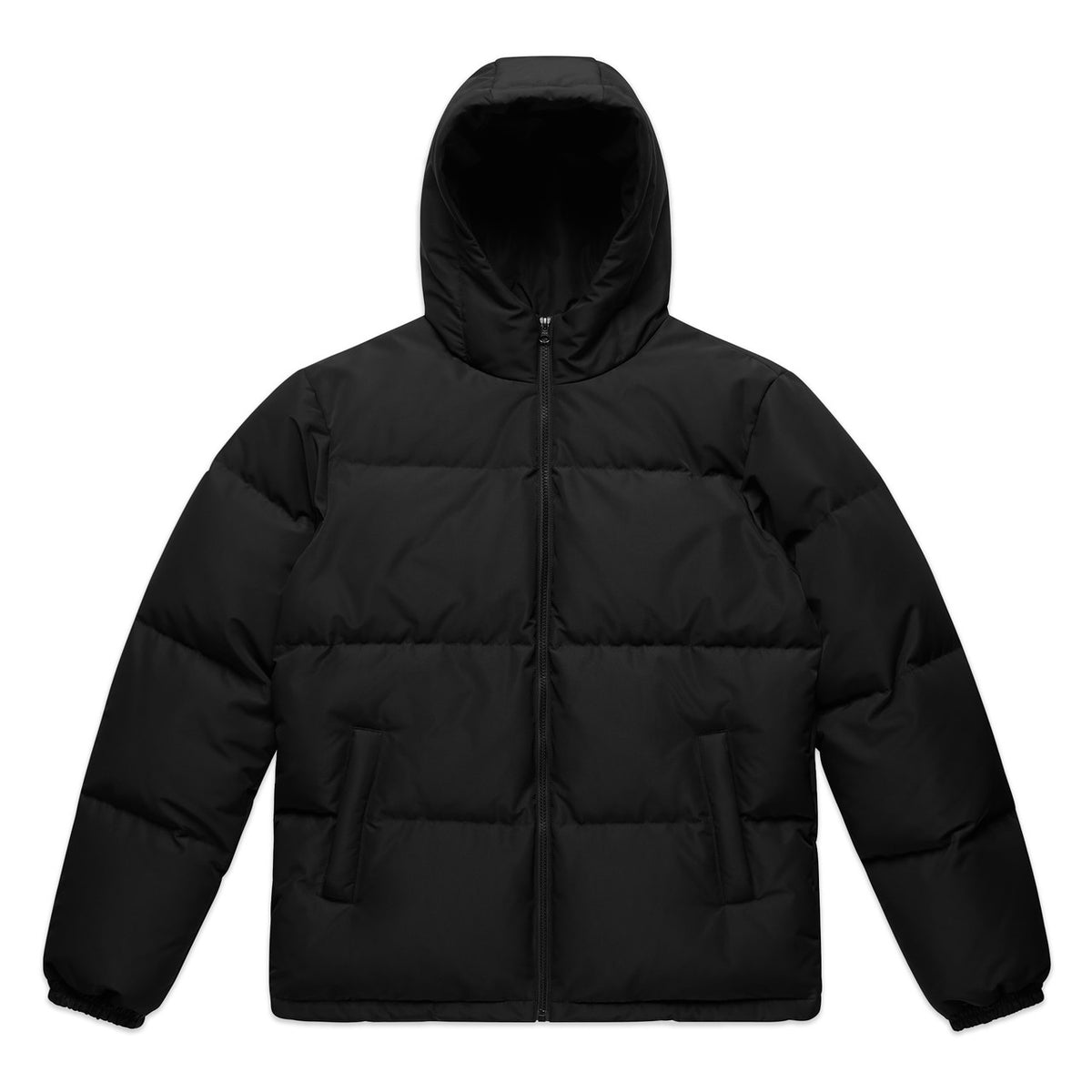 Hooded Puffer Jacket 5590 - Black