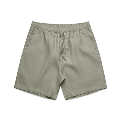 Linen Shorts 18" 5919 - Eucalyptus