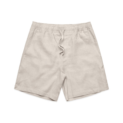 Linen Shorts 18" 5919 - Natural