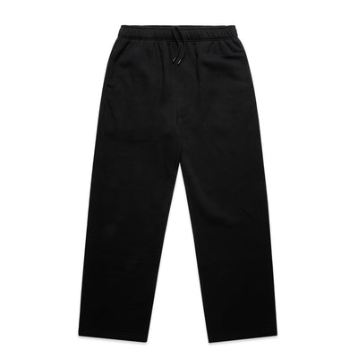 Relax Cuffless Track Pants 5942 - Black