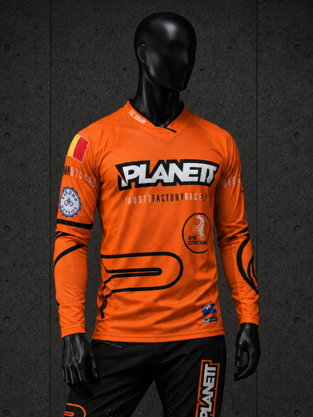[CUSTOM] 646 Fitted Orange Jersey