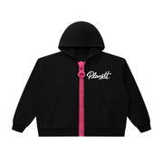 Chunky Zip Oversized Hoodie | Boxy