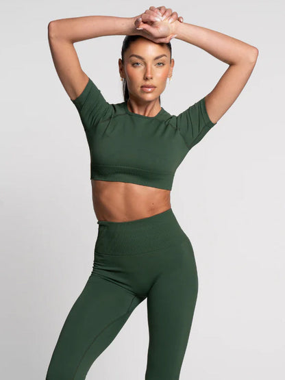 Emerald Seamless Leggings - Activewear