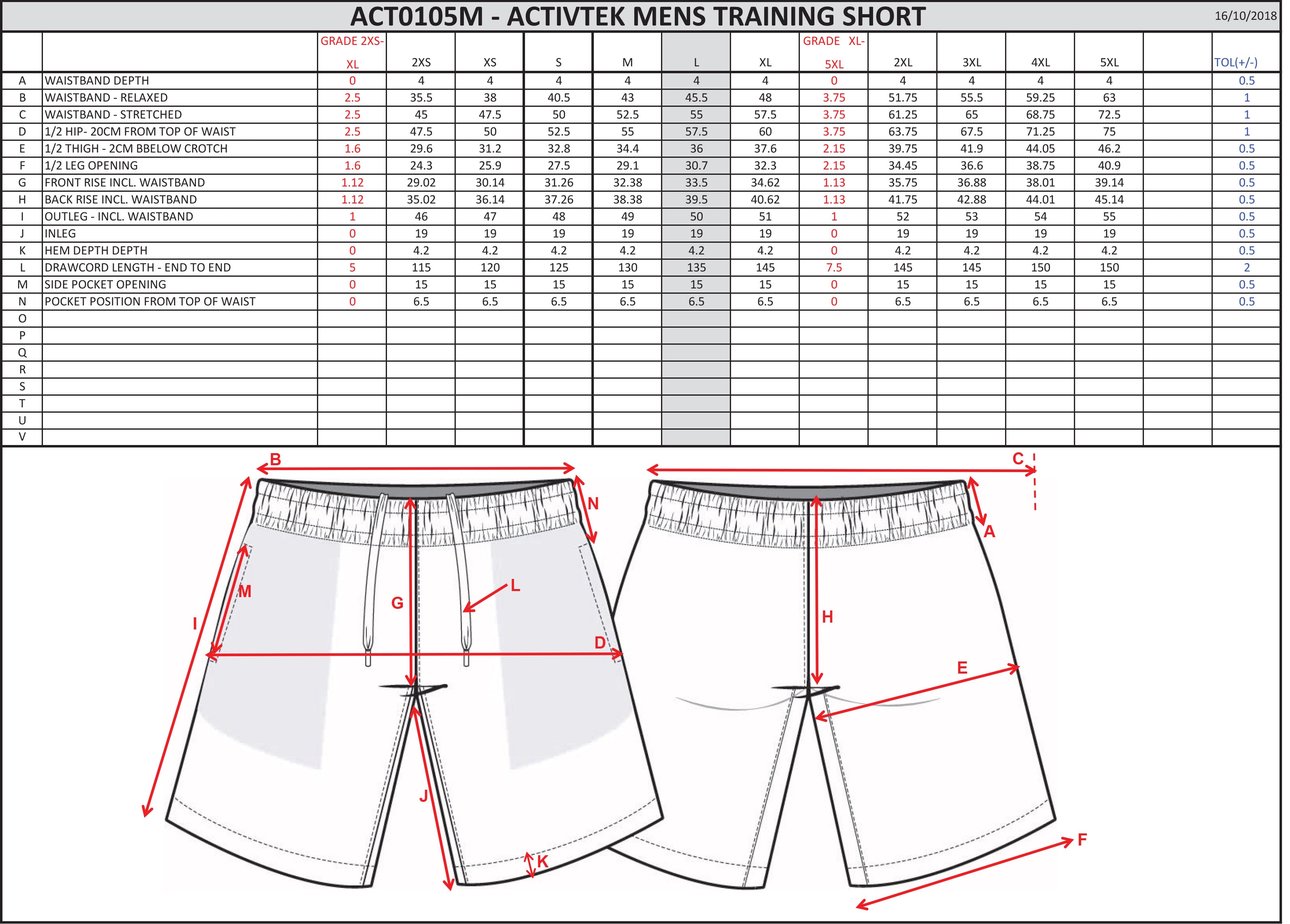 Wodonga Softball Adult Shorts - Merchandise