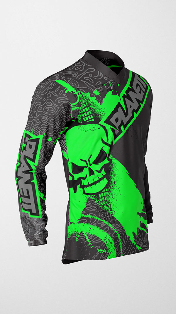 [CUSTOM] DV8 Jersey - Neon Lime / Y(XS)