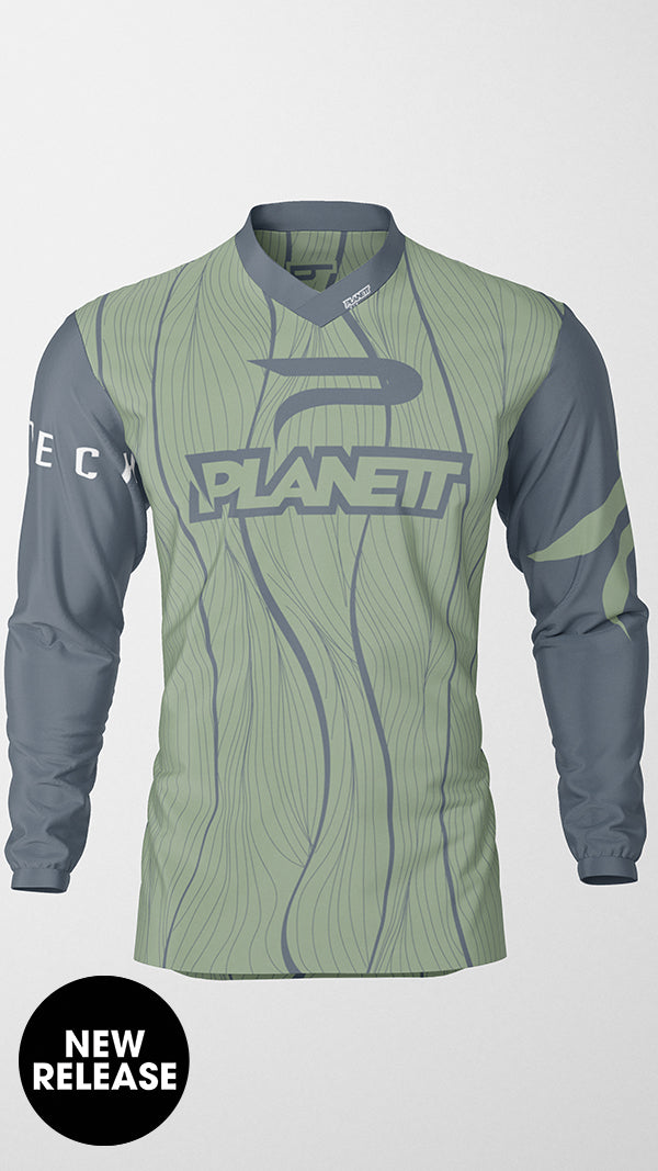 [CUSTOM] Wave Jersey - Y(XS) / Green