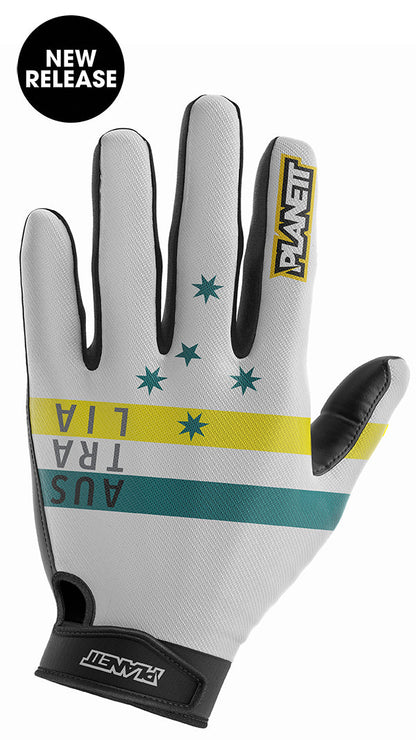 AUST Ride Glove - White / Y(XS)