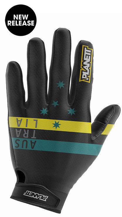 AUST Ride Glove - Black / Y(XS)